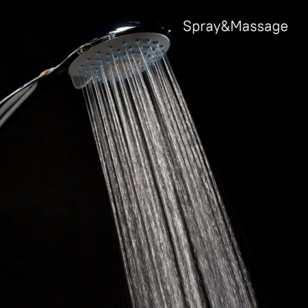 Лейка для душа, 320, Milardo, 3203F97M18