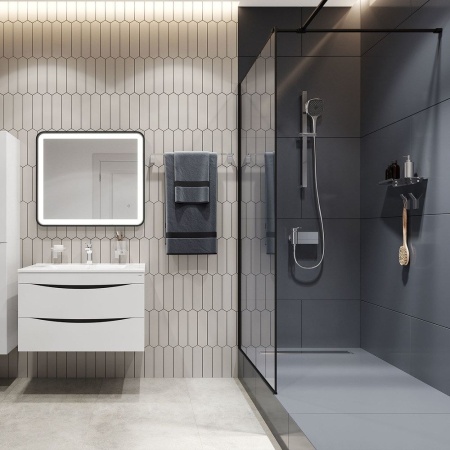 Лейка для душа, хром, Slide, IDDIS, SLI3F0Ci18