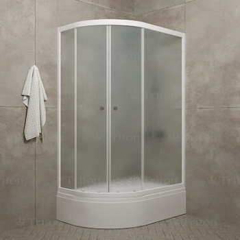 Душевое Ограждение Риф 120*80 В Правое средний поддон новинка Официальный дилер Тритон 