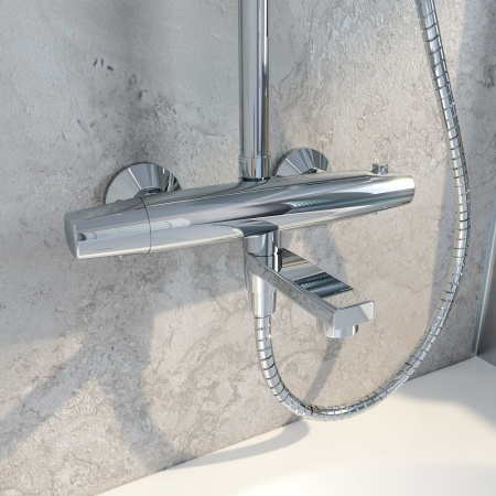 TORSBBTi06 , Cмеситель термостатический с верхним душем, Torr, ID