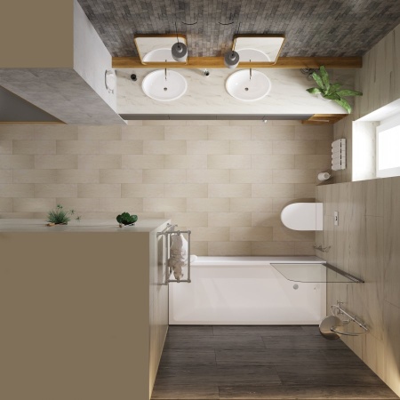 Акриловая ванна 1ACReal Palermo Тритон Палермо  180х80 