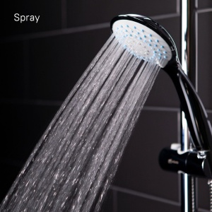 Душевой гарнитур с верхней лейкой, Milardo, 2403F21M76