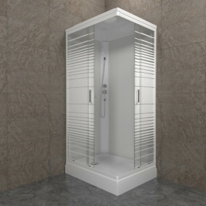 Душевая кабина Тритон  Квадро 100*80 универсальная левая/правая