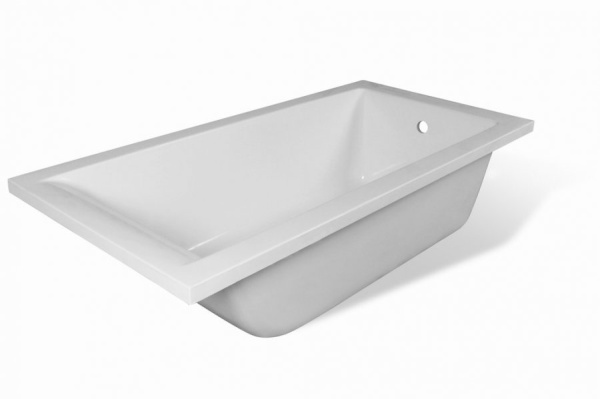 Ванна из искусственного камня Эстет Дельта 180А 180х70 с возможностью изменения размера с подставкой и  сливом