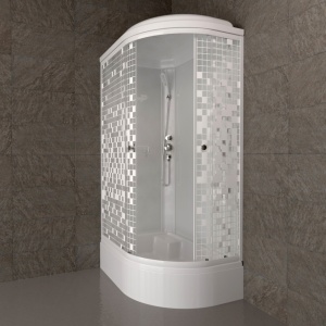 Душевая Кабина Тритон   Коралл 120*80 В Левая средний поддон  