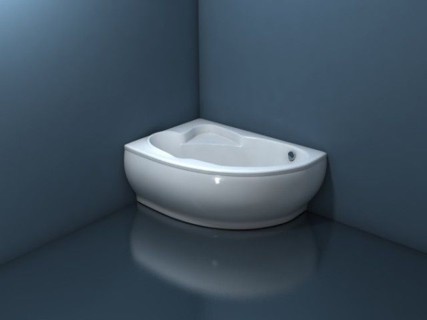 Ванна из искусственного камня Esse Flores 149*101,5(103) R