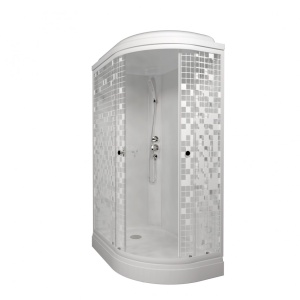 Душевая Кабина Коралл 120*80 А Левая низкий поддон 