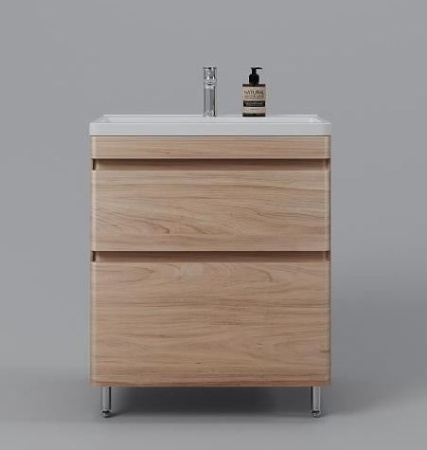 Комплект мебели Style Line Атлантика 70 напольный ясень перламутр