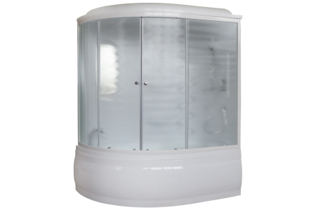 Душевая кабина RB 150ALP-C (матовое) правая 150x100x225