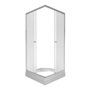 Душевое ограждение Triton Вента-Хром Вельвет 90*90*202 с поддоном