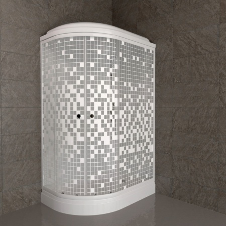 Душевая Кабина Тритон  Коралл 120*80 А Правая низкий поддон 