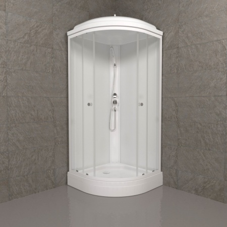 Душевая Кабина Экстра 88*88 А  низкий  поддон прозрачное стекло 