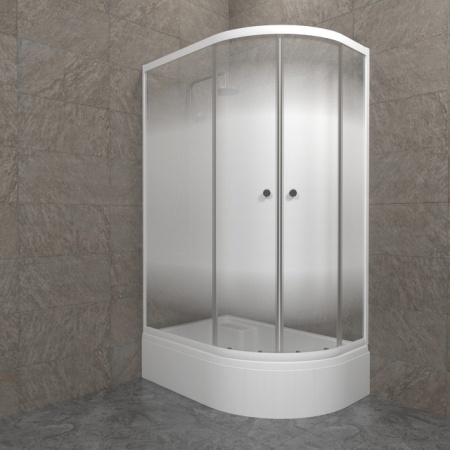 Душевой уголок Triton Коралл-Лайт В 120х80, левый, средний поддон левая 