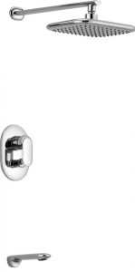 Душевой комплект BelBagno Ferrano с изливом