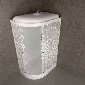 Душевая Кабина Тритон  Коралл 120*80 А Правая низкий поддон 