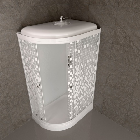 Душевая Кабина Тритон  Коралл 120*80 А Правая низкий поддон 