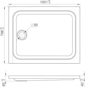 ПД25 Низкий поддон