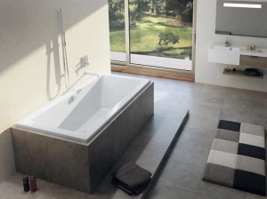 Акриловая ванна Riho Lusso Plus 170х80 комплект с экраном 