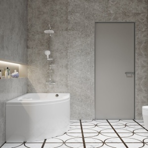 Акриловая ванна Triton София 170х95 R правая комплект с экраном