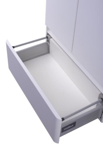 Шкаф Style Line Атлантика 60*100 антискрейч белый матовый